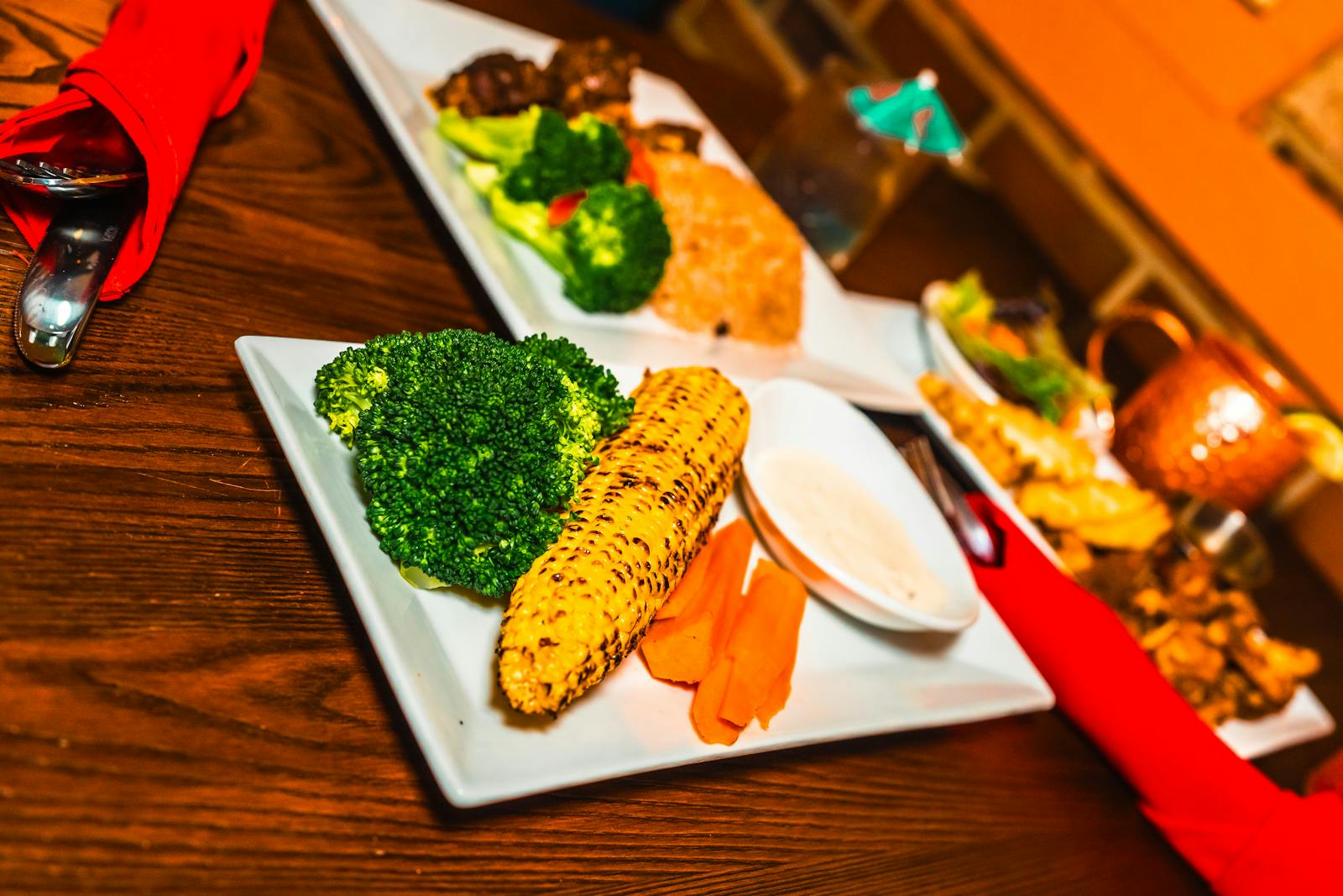 A plated Shantoo dish on a table